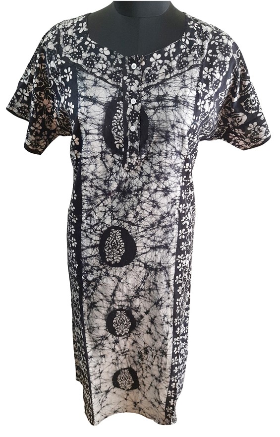 Batik Print Dress